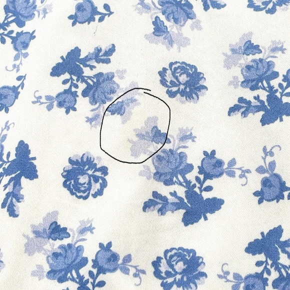 House Of CB London Tallulah Corset Blue Floral Cottagecore Dress XS - Picture 5 of 7